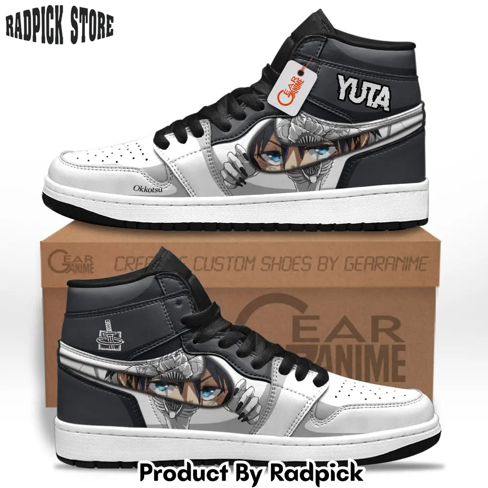 Yuta okkotsu air jordan high topsneakers personalized shoes  rp0400503